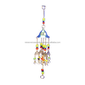 Carillón de viento Triquetra de calidad superior de lujo y clase alta, carillón de viento de latón decorativo de pared para balcón y hogar - Product Image 1