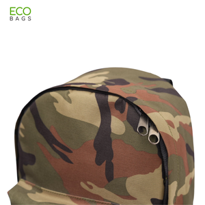 Sac fourre-tout en coton écologique imprimé de logo personnalisé avec fermeture à glissière en toile naturelle pour l'épicerie utilisation promotionnelle - Product Image 2
