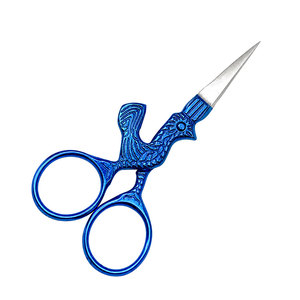 Tijeras de Bordado Azules de Alta Calidad, Ligeras y Afiladas para Sastres y Artistas del Bricolaje - Product Image 1
