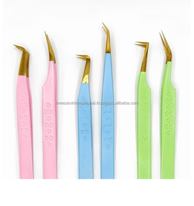 แหนบปลายไฟเบอร์สำหรับต่อขนตา อุปกรณ์ต่อขนตาแบบมืออาชีพ - Product Image 3