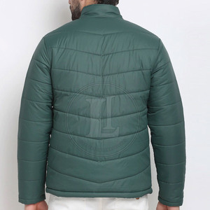 <b>Men</b> Casual Winter Puffer Jacket Comfortable Breathable Outdoor Layer Modern Style Front Logo Customizable - Product Image 3