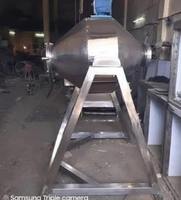 Promotion Moteur de broyage pour mélangeur à double cône W-1000, tailles personnalisées, en acier inoxydable, avec roulement à engrenages Eversun Machinery