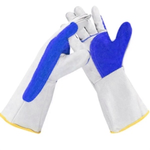 Gants de soudage à chaud en cuir de vachette pleine fleur de qualité supérieure, durables, antistatiques, antidérapants, flexibles, résistants pour la sécurité des mains - Product Image 6