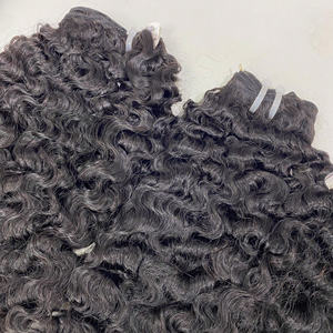 Super calidad rizo birmano 100% extensiones de tejido de cabello humano vietnamita crudo Color Natural muy suave envío rápido a todo el mundo - Product Image 3