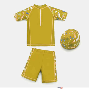 Conjunto de Ropa Ligera de Verano para Niños, Transpirable, Informal, con Patrón Sólido Moderno, Colores Personalizables, Alta Calidad, OEM - Product Image 4