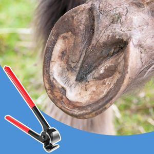 Cortauñas de 10 pulgadas, herramienta de herrador, tijeras para recortar pezuñas de cabras, caballos, burros, vacas y otros animales - Product Image 3