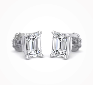 Custom Lab Grown Diamond <b>Stud</b> <b>Earrings</b> 14K 18K Solid Gold Personalized Bespoke Fine Jewelry <b>Earring</b> for Men Women Certified - Product Image 2