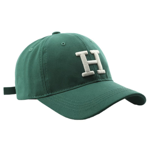 หมวกเบสบอลปักลาย 3 มิติ สีเขียว ปรับขนาดได้ ผลิตจากผ้าฝ้าย เหมาะสำหรับกีฬากลางแจ้ง สำหรับผู้ใหญ่ทั้งชายและหญิง - Product Image 2