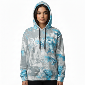 Sweat-shirt unisexe tendance et surdimensionné avec un design sublimé pour les marques de vêtements streetwear - Product Image 1