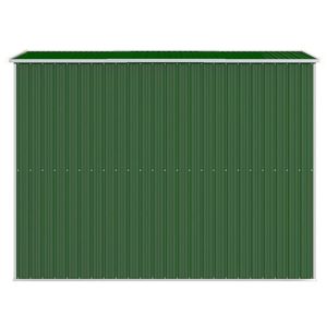 Abri de jardin en acier galvanisé vert de 75.6 po x 107.9 po x 87.8 po pour le rangement - Product Image 5