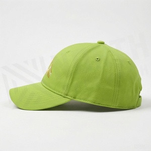 Green 6-Panel <b>Baseball</b> <b>Cap</b> with Embroidered Wave Logo Fitted Unisex Casual Hat Spring Summer Style - Product Image 3