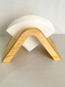Eco Friendly Wooden Napkin <b>Holder</b> Stylish <b>Tissue</b> Organizer For Dining Table <b>Kitchen</b> Home Restaurant Use - Product Image 3