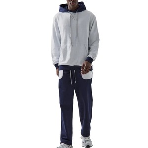 Nouveau survêtement décontracté à capuche en coton imprimé 400 g/m² de haute qualité pour homme, idéal pour l'hiver, en molleton, faible MOQ - Product Image 3