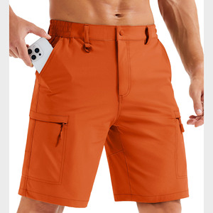 Short de randonnée pour homme de haute qualité, en tissu respirant, teint, élastique, taille mi-haute, confortable, nouveau produit élégant. - Product Image 1