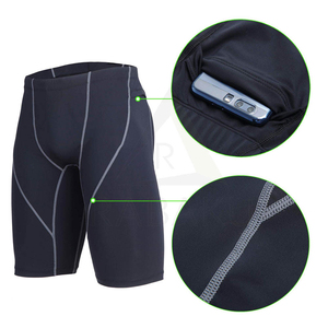 Pantalones Cortos de Compresión Lisos para Hombre a Precios de Mayoreo, Pantalones Cortos Deportivos para Correr, Entrenar y Hacer Ejercicio - Product Image 5