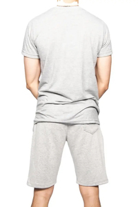 Ensemble d'été pour hommes, t-shirt d'été, survêtements de plage, ensembles décontractés grande taille, ensembles deux pièces, costume de sport pour homme, vêtements pour homme, ensemble deux pièces - Product Image 3