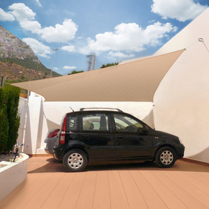 Rectangle <b>Shade</b> Sail Affordable & Premium 230 GSM Sun <b>Shade</b> UV Block for Canopy Outdoor Patio Car Parking (Sahara-Sand) - Product Image 2