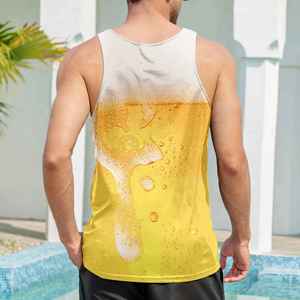 Débardeur Homme Tricoté Uni 100% Coton à Paillettes – Meilleur Design pour l'Été, Tenue de Sport, Prix Bas, Décontracté, Respirant, Séchage Rapide - Product Image 2