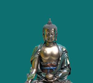 POLYRESIN Eco-Friendly Hand-painted Nirmala Handicrafts NH2083 High Quality <b>Large</b> Thai <b>Buddha</b> <b>Statue</b> From Rajasthan - Product Image 3