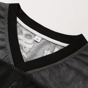T-shirt en maille boxy personnalisé OEM pour homme, style streetwear, fournisseur de vêtements à marque privée Pakistan, T-shirt de sport en maille - Product Image 5