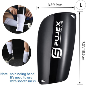 Protectores Deportivos FUJEX SPORTS EVA para Fútbol, Protección Profesional con Cierre de Hebilla, Impresión Personalizada Digital - Product Image 5