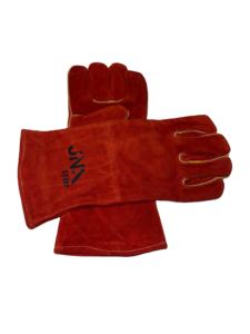 Venta al por mayor de guantes de soldadura de doble capa de piel de vaca a mano resistente al desgaste y aislamiento térmico Protección Laboral para soldadores - Product Image 3