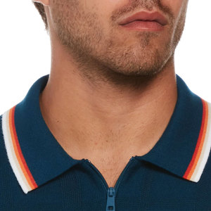 T-shirt polo pour homme en tissu confortable à séchage rapide, faible MOQ, fabriqué en usine, léger, couleur unique - Product Image 6