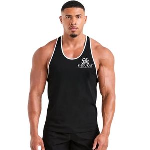 <b>Mens</b> Black Stringer Tank Top Gym Workout <b>Vest</b> Athletic Fitness Training Bodybuilding Sportswear Sleeveless <b>Running</b> Activewear - Product Image 1