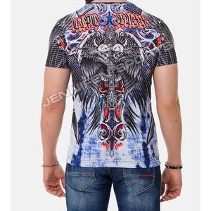 Camiseta Deportiva de Gimnasio Totalmente Personalizada con Diseño de Impresión 3D, Dropshipping, Camiseta Informal para Hombre de Alta Calidad, Poliéster/Algodón - Product Image 6