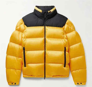 Wholesale Fashion Black Winter Clothing Designer <b>Coats</b> Custom Soft Waterproof Outdoor Plus Size <b>Bubble</b> Men's Down Puffer Jacket - Product Image 1