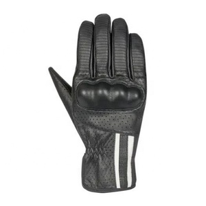 ถุงมือหนังขี่มอเตอร์ไซค์แบบคลาสสิกถุงมือป้องกันแบบออกแบบได้เองสำหรับฤดูร้อน - Product Image 1