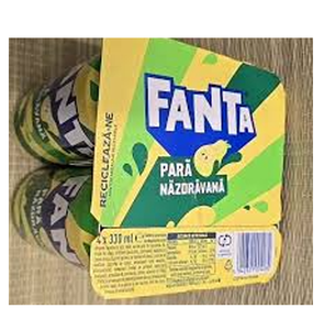 Bebida Gaseosa Fanta Sabor Pera, Paquete de 24 Latas de 330 ml, 0 g de Sal por Porción para una Hidratación Equilibrada, Disponible para Pedidos al por Mayor - Product Image 3