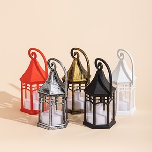 Premium Moroccan <b>Lantern</b> with Decorative <b>Gold</b> Metal Body Intricate Cutwork and Hanging Loop for Luxury Home Decor - Product Image 4