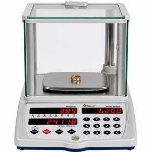 Balance électronique de laboratoire de précision 1200g x 0,01g avec pare-brise en verre - Product Image 5