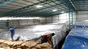 Bâche en HDPE de qualité industrielle, résistante, imperméable, résistante aux UV, anti-déchirure, pour la construction et l'agriculture - Product Image 3