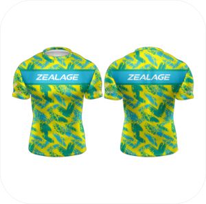 เสื้อรัดกล้ามเนื้อ MMA แบบสั่งทำพิเศษ พิมพ์ลายแบบ Sublimation ป้องกันรังสียูวี 240 กรัมต่อตารางเมตร สำหรับกีฬา Grappling และ BJJ ผลิตในประเทศปากีสถาน - Product Image 1