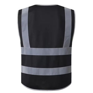 Gilet de sécurité réfléchissant imperméable de classe 2 ANSI pour les travailleurs routiers, OEM ODM, avec éclairage LED, haute visibilité, vêtements de sécurité industrielle - Product Image 3