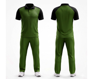 Premium <b>Cricket</b> Uniform for Clubs and Teams Full Sublimation Printing | Men Women Youth <b>Cricket</b> Wears Polo Shirt and Trouser - Product Image 3