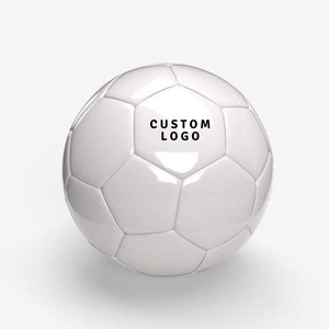 Ballon de football en cuir PU personnalisé de haute qualité, conception OEM/ODM sur mesure, ballon de football d'entraînement et de match - Product Image 1