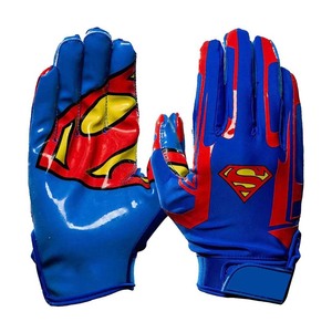 Guantes de Gimnasio de Fútbol Americano con Diseño Personalizado, Guantes Deportivos de Piel con Agarre para Exteriores, para Adultos y Niños - Product Image 4