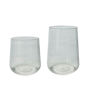 Vente en gros de verres à vin sans pied en plastique incassable à nervures, très demandés - Product Image 5