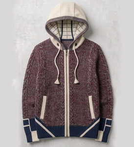 Fabricant OEM/ODM – Nouveaux sweats à capuche thermiques doux en coton tricoté 100 % écologique et imperméables pour hommes - Product Image 5