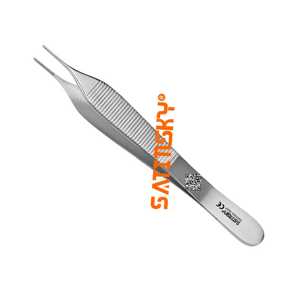 Pince à tissu de pouce TC ADSON 12CM Instruments de microchirurgie en acier inoxydable AISI 420 manuel certifié CE Source réputée - Product Image 4