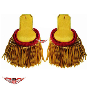 Epolete Táctico Amarillo Napoleón Francés de Alta Calidad, Hecho a Mano, para Disfraz - Product Image 1
