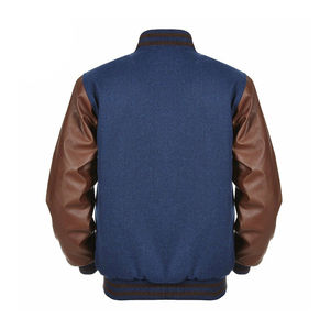 Chaqueta Varsity Personalizada al por Mayor de la Mejor Calidad 2025, Chaqueta Varsity Personalizada de Poliéster de Primera Calidad a Bajo Precio para Hombre - Product Image 4