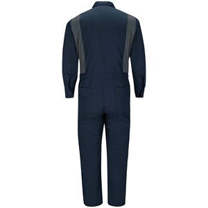Combinaison de travail noire à manches longues pour homme, coupe classique, antistatique, pour atelier et usine - Product Image 6