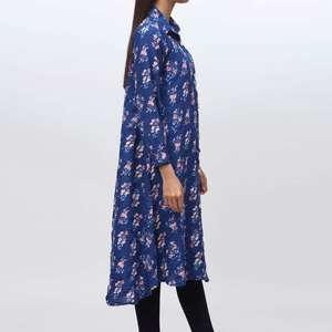 1PC Imprimé Arabe XS Taille Lawn Shirt PS4054 - Product Image 2