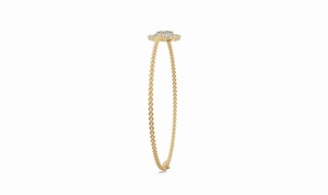 Florin Leaf Lab Grown Diamond Chain Bracelet 0.575 Carats 40 Stones 9k 14k 18k Yellow <b>Rose</b> White <b>Gold</b> Nature Inspired Jewelry - Product Image 6