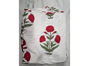 Tela Floral Estampada Tradicional India 100% Algodón Lavable para Venta al por Mayor Multiusos - Product Image 4