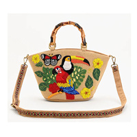 Tas Selempang Wanita Gaya Bohemian Berhias Manik-Manik untuk Pesta Pantai, Belanja Malam, Tas Bahu, Clutch Desainer, Fashion, Tahan Air, Ukuran Besar
